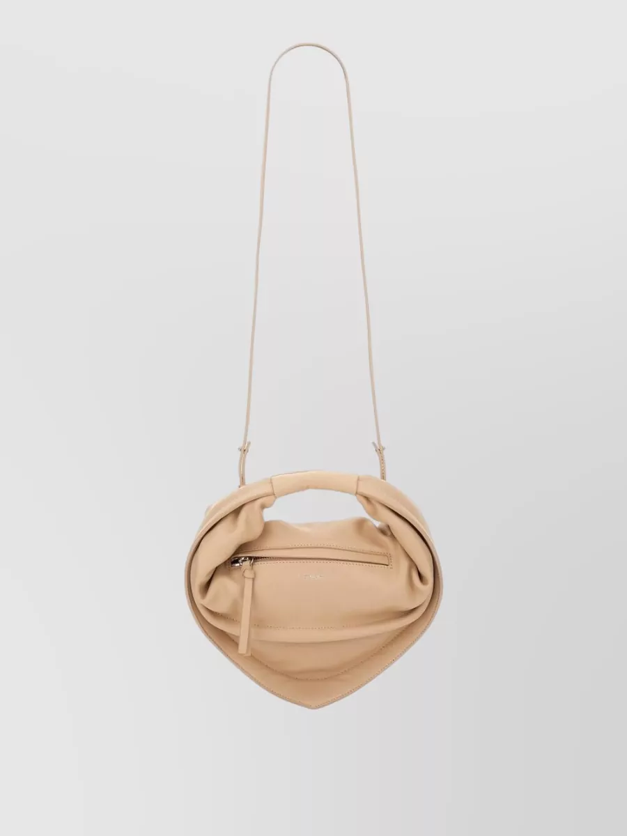 Federico Cina Calfskin Midi Cross-Body Bag