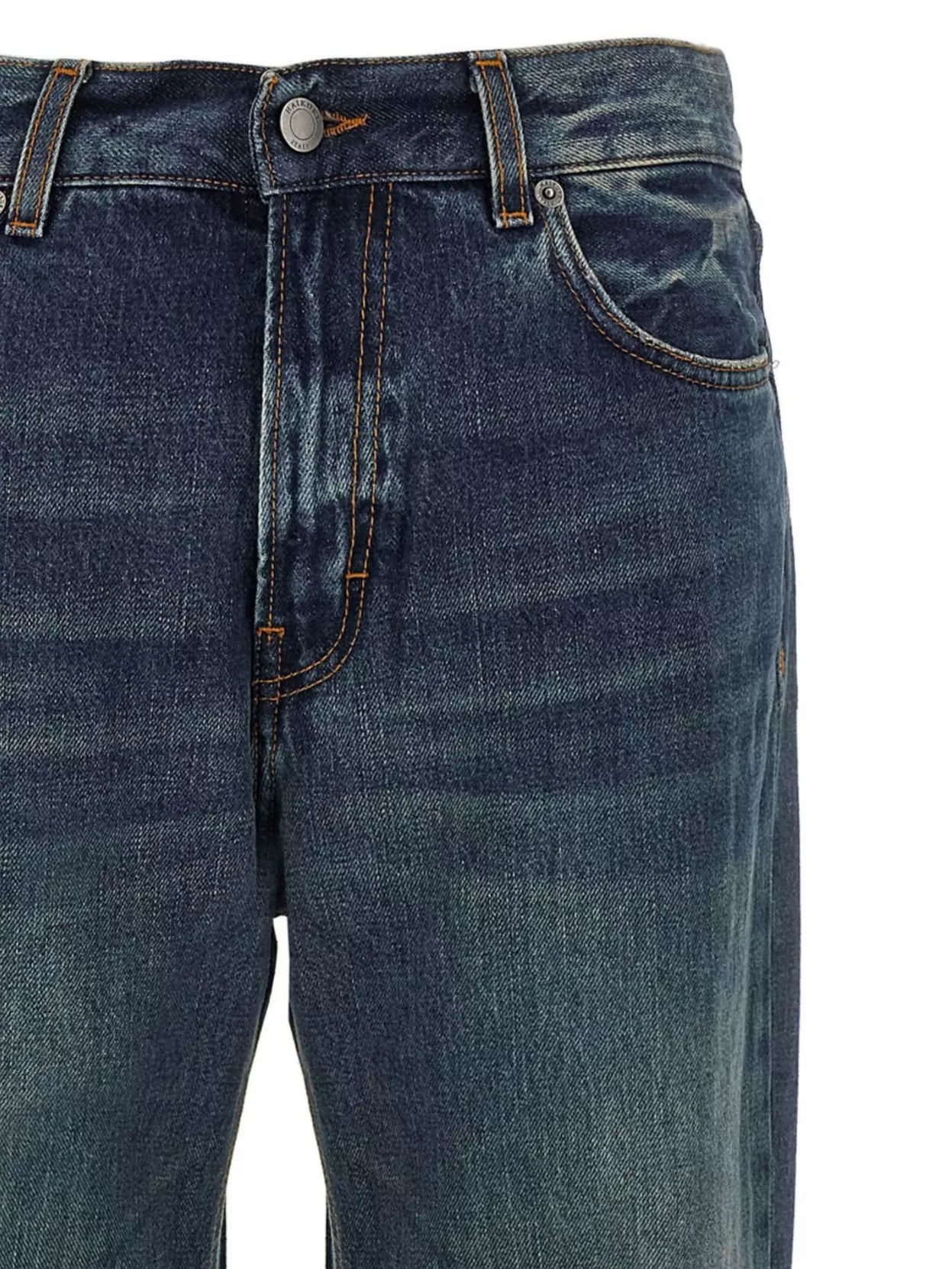 Haikure Winona Mid-rise Straight-leg Jeans In Blue