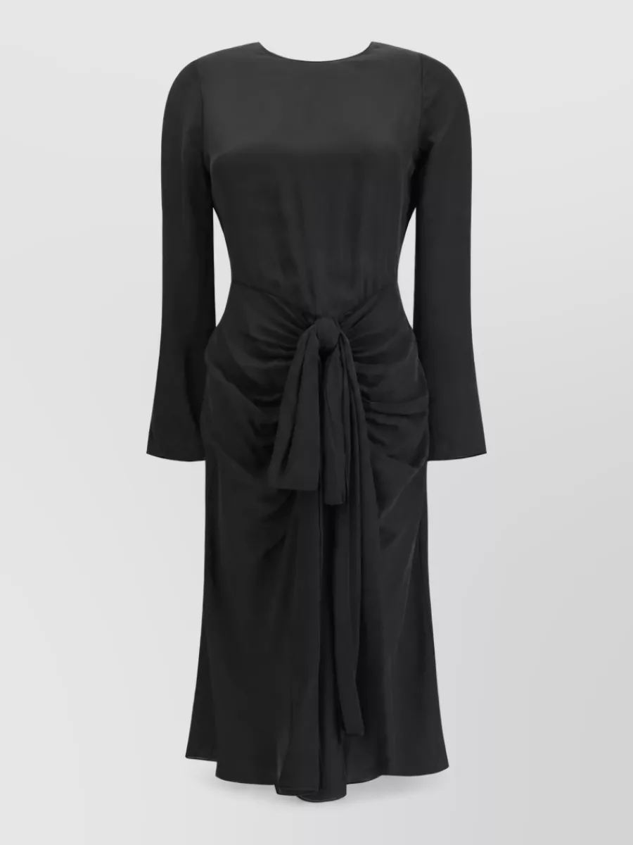 Alaïa Draped midi dress