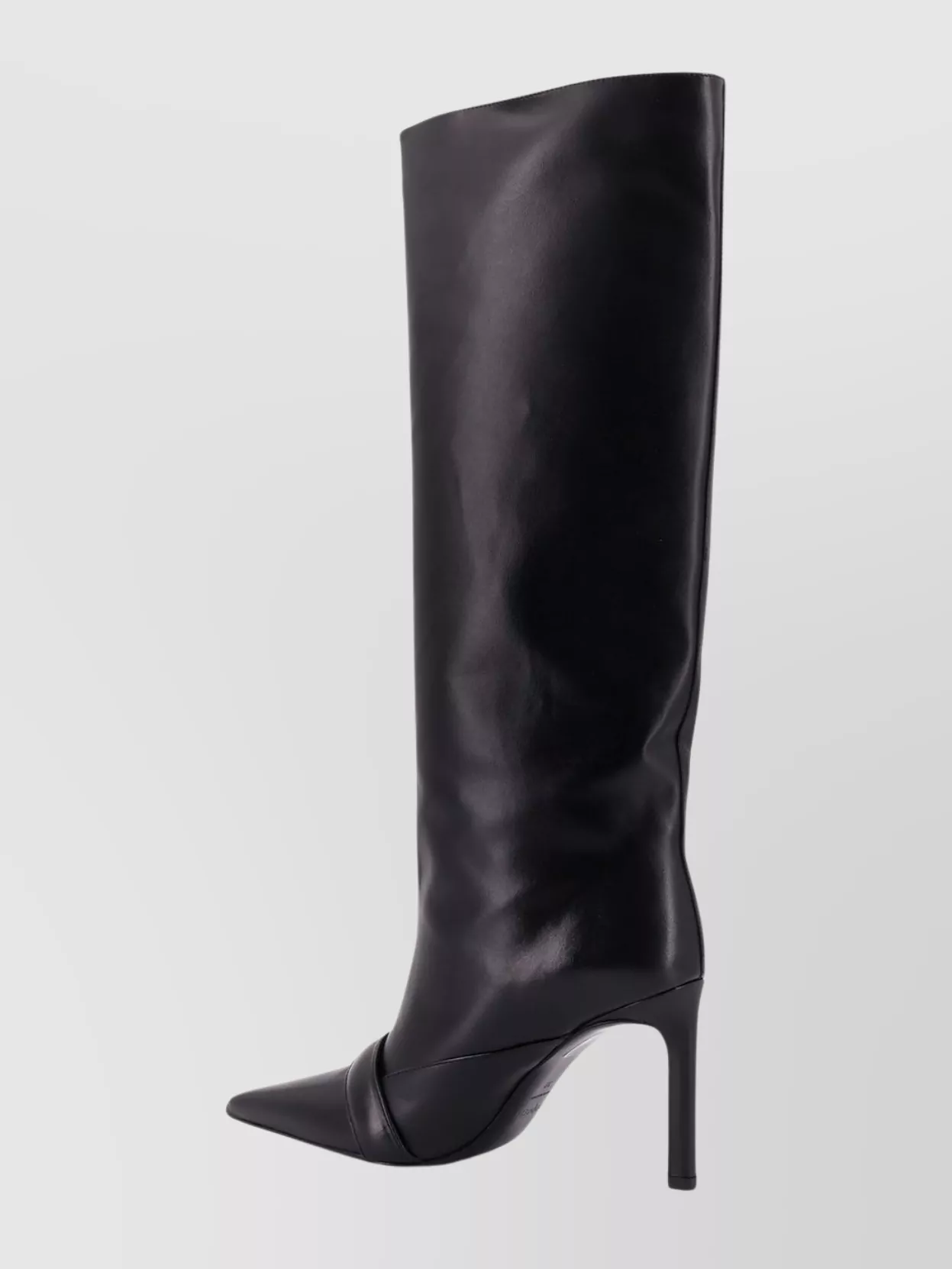 Coperni Leather Stiletto Knee High Boots
