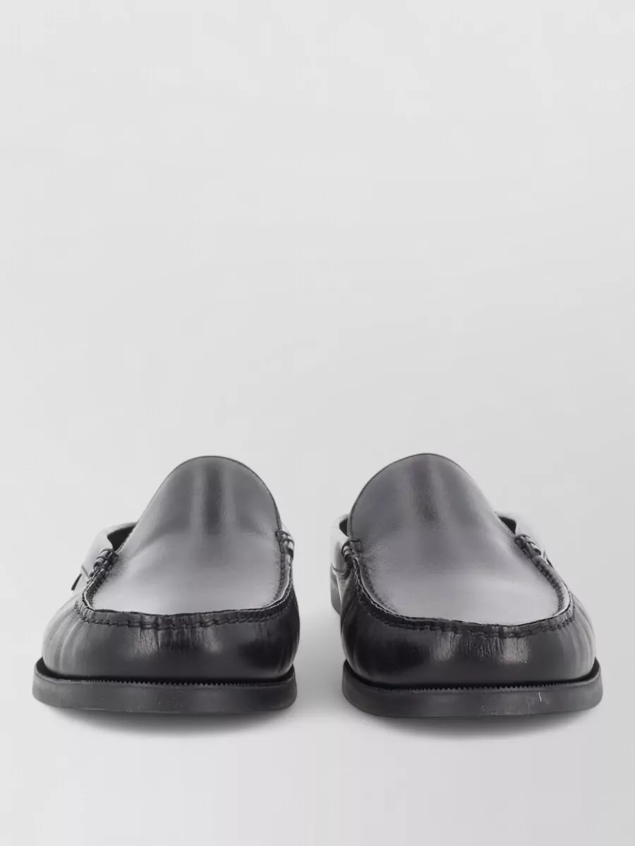Paraboot leather bahamas loafers