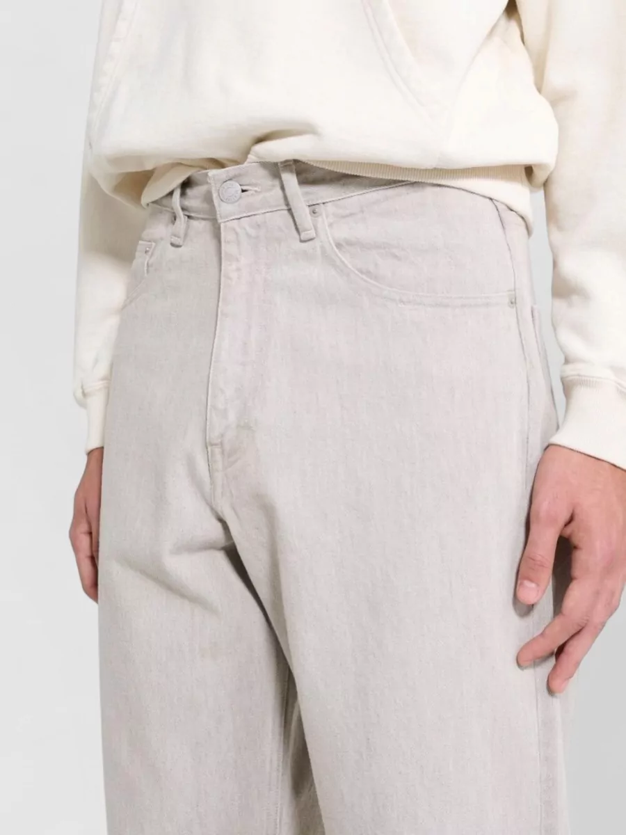 Auralee Wide-Leg Denim Jeans
