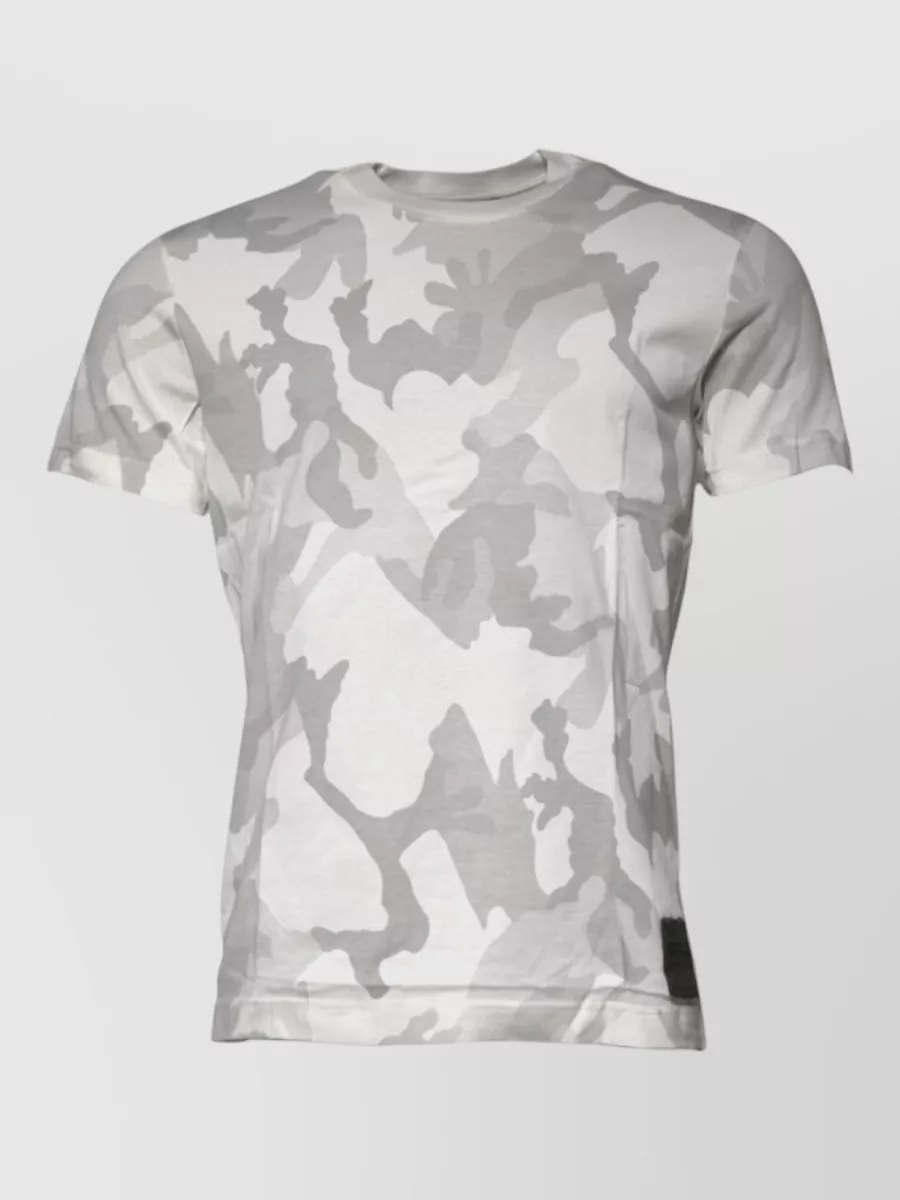 Dolce&Gabbana Cotton camouflage-print crew-neck t-shirt