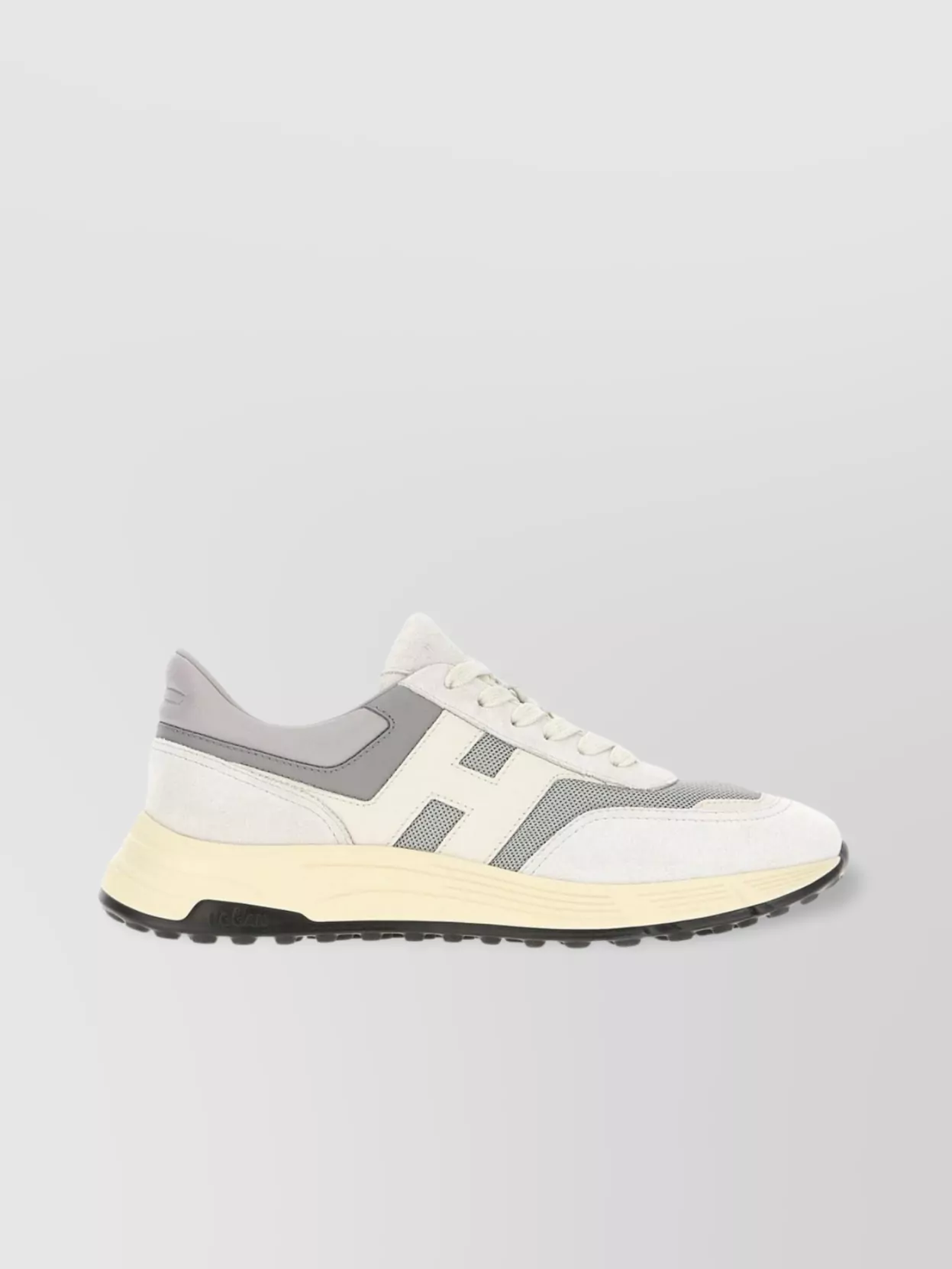 Hogan Two-tone Leather And Mesh Hyperlight Sneakers