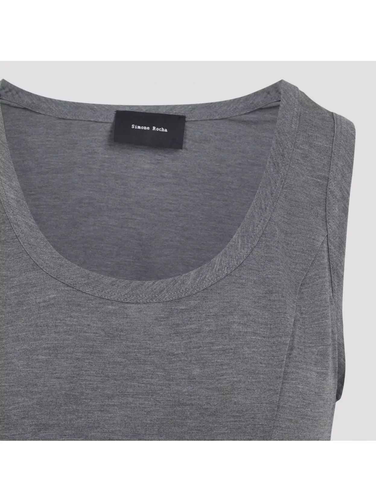 Simone Rocha Easy Tank Top Featuring Bow Tails