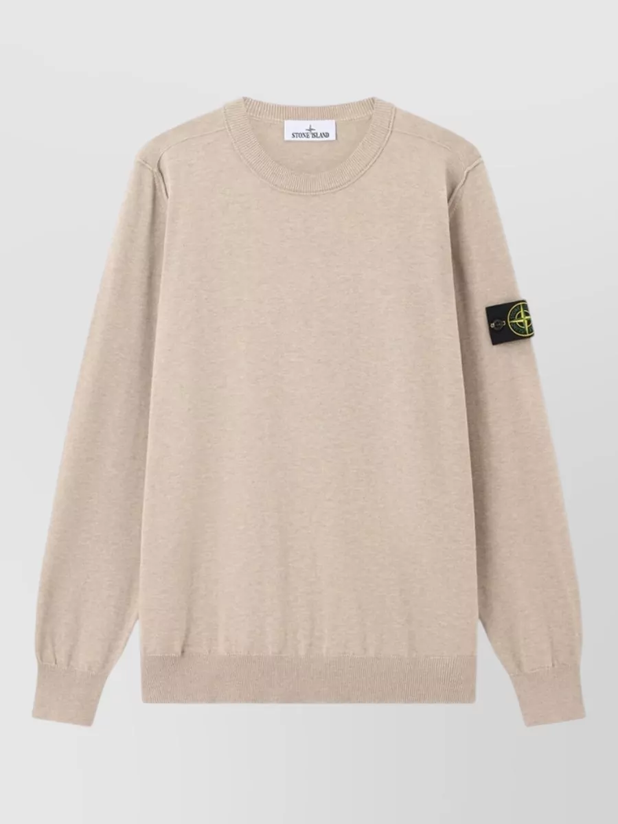 Stone Island Ribbed Cotton Sweater