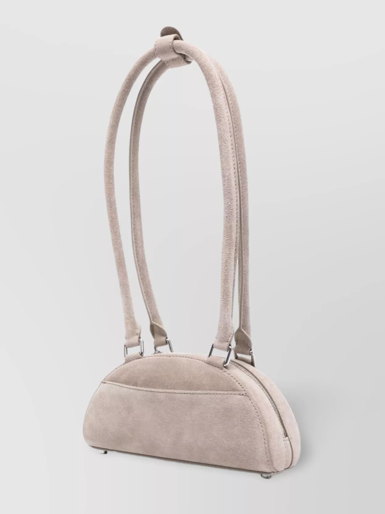 Self-Portrait Mini Suede Finish Shoulder Bag