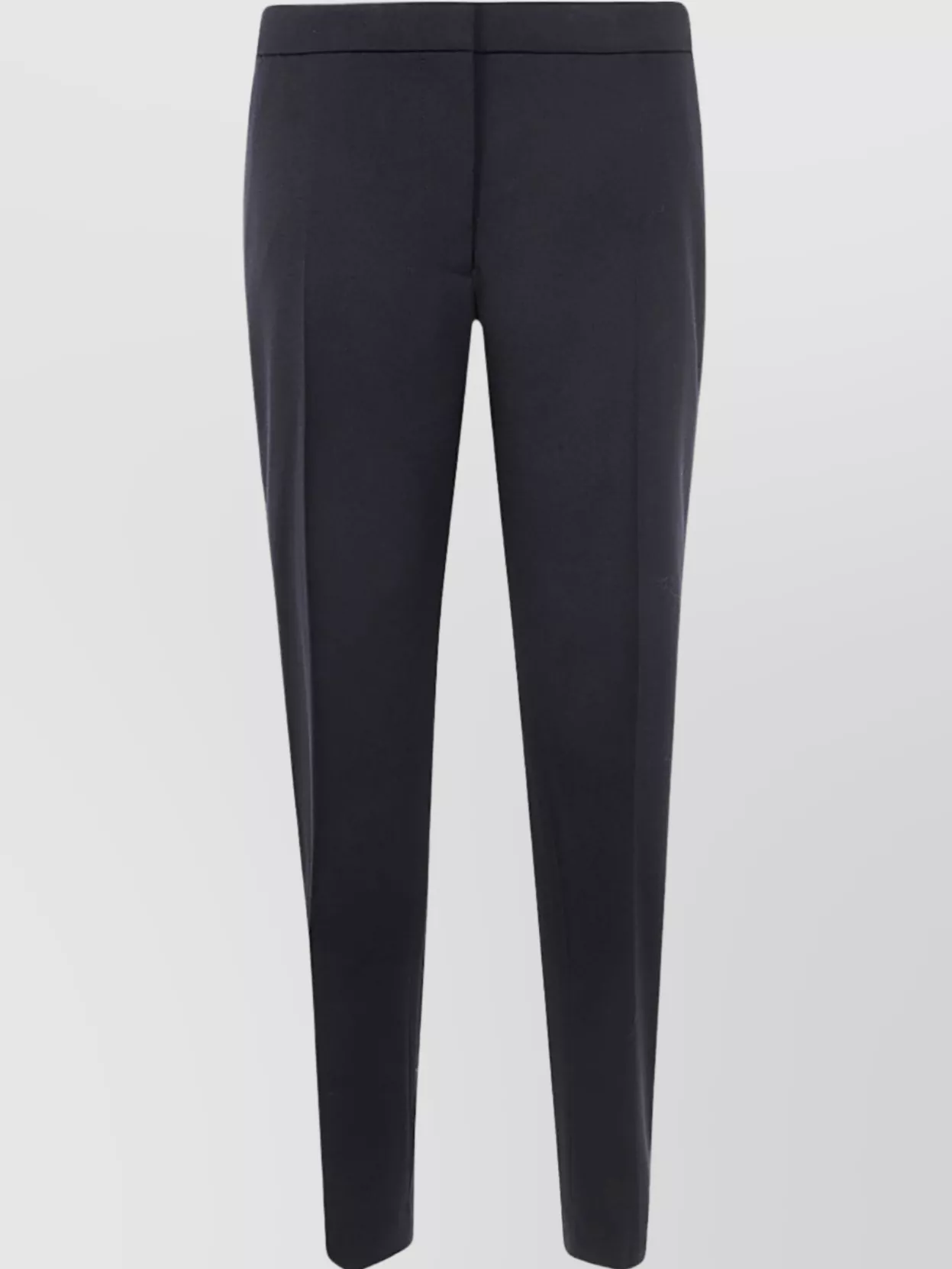 Dries Van Noten Trousers With Belt Loops And Pleats In Blue