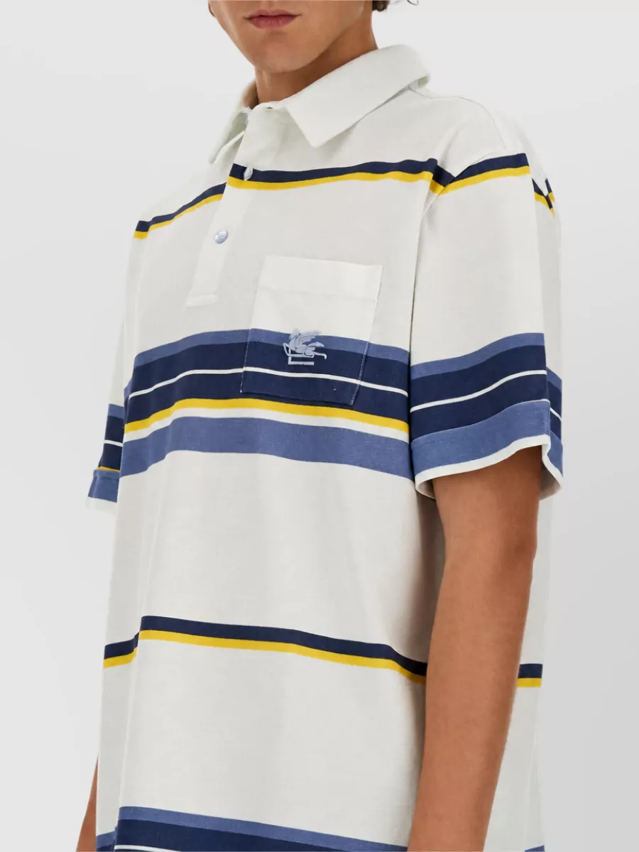 Etro Embroidered Polo Shirt