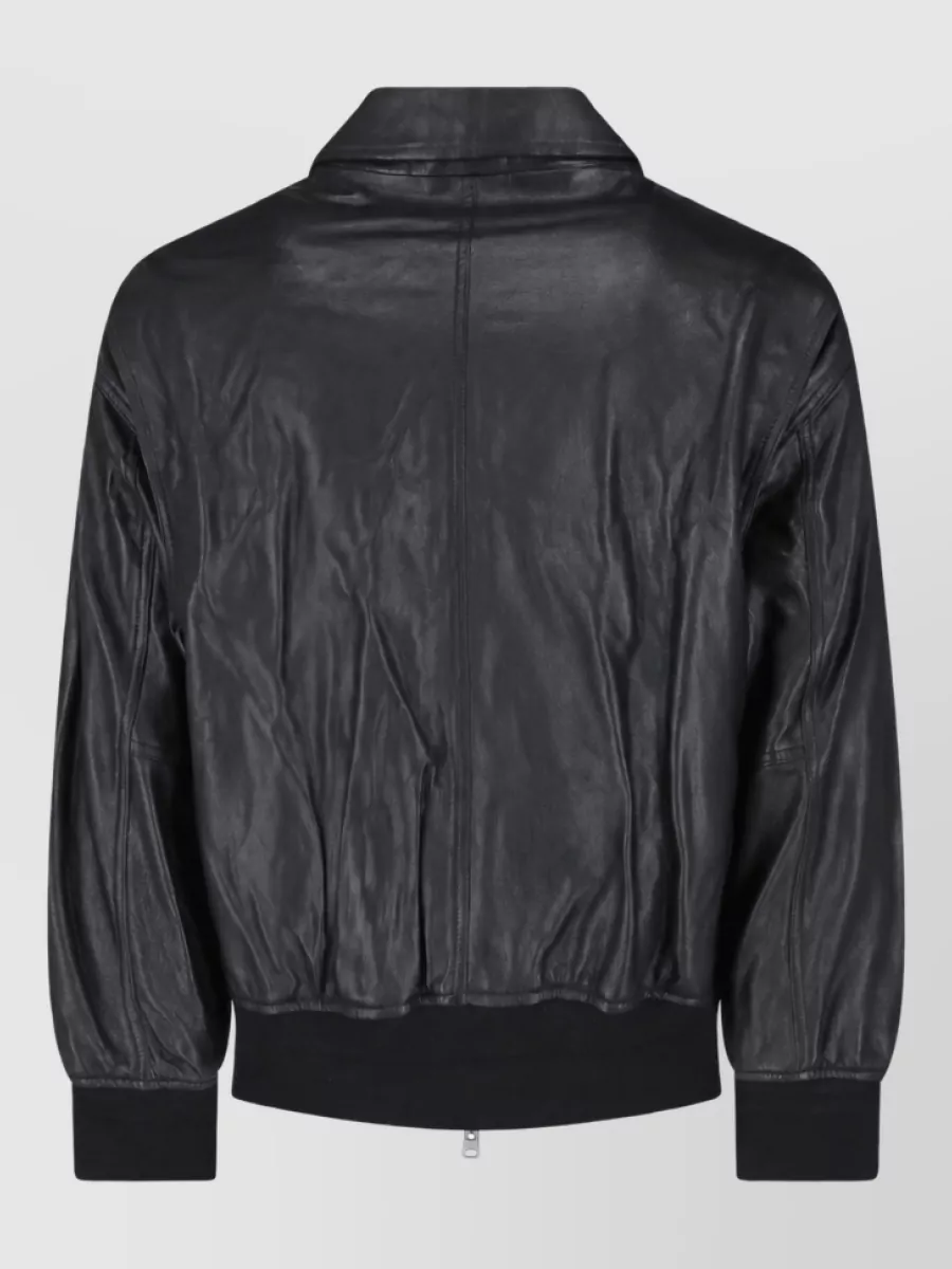 Dunst Lamb Leather Coat