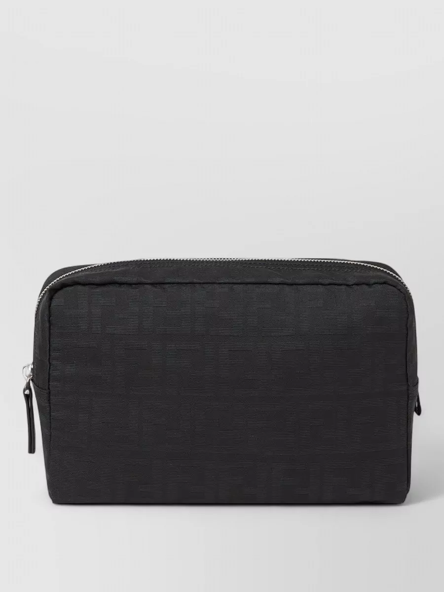 Fendi ff jacquard toiletry case