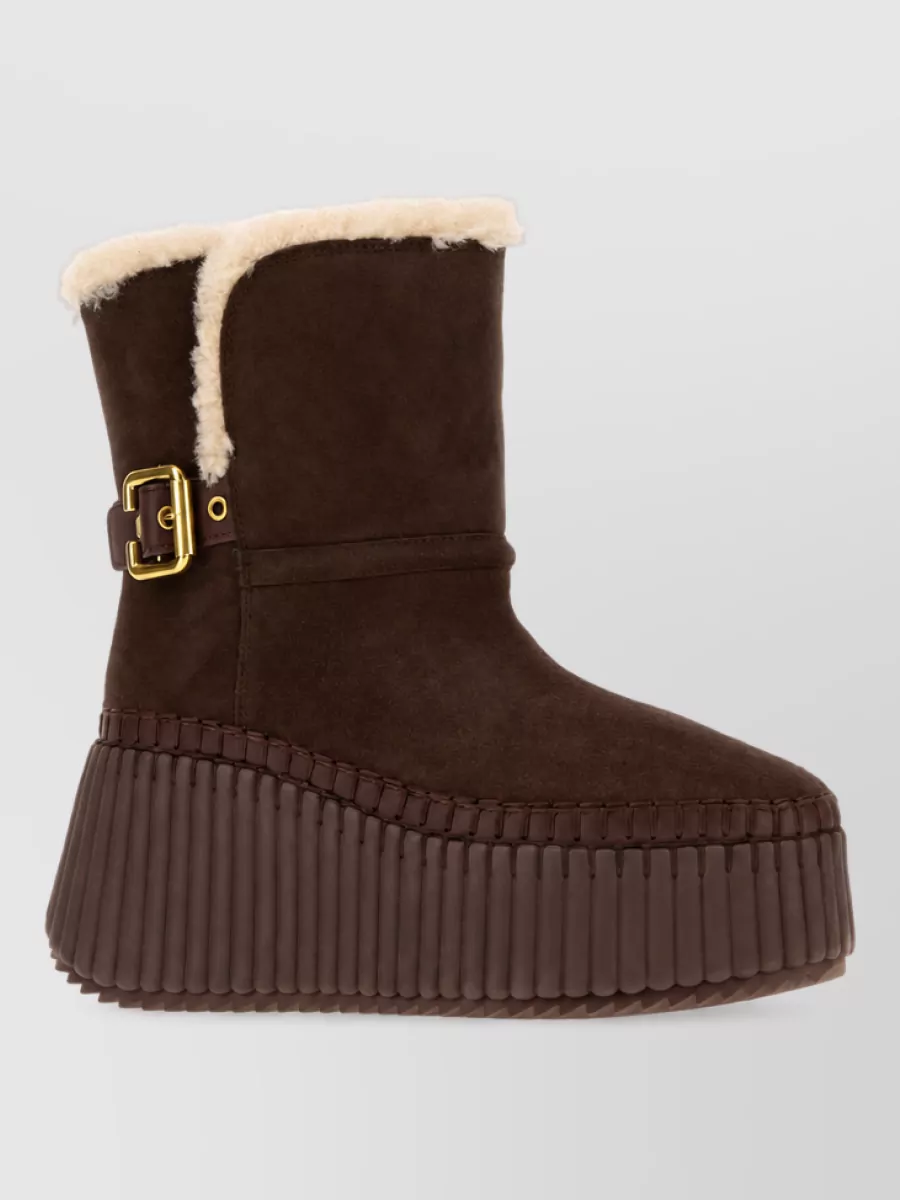 Chloé Suede ankle boots