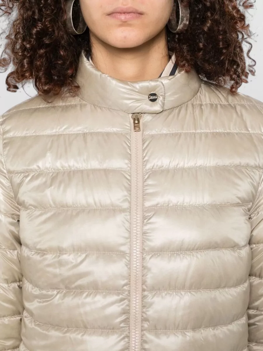 Herno Nylon Short Down Puffer Jacket
