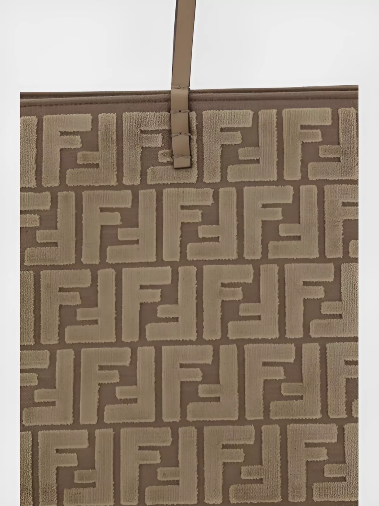 FENDI FF LOGOS TOTE BAG