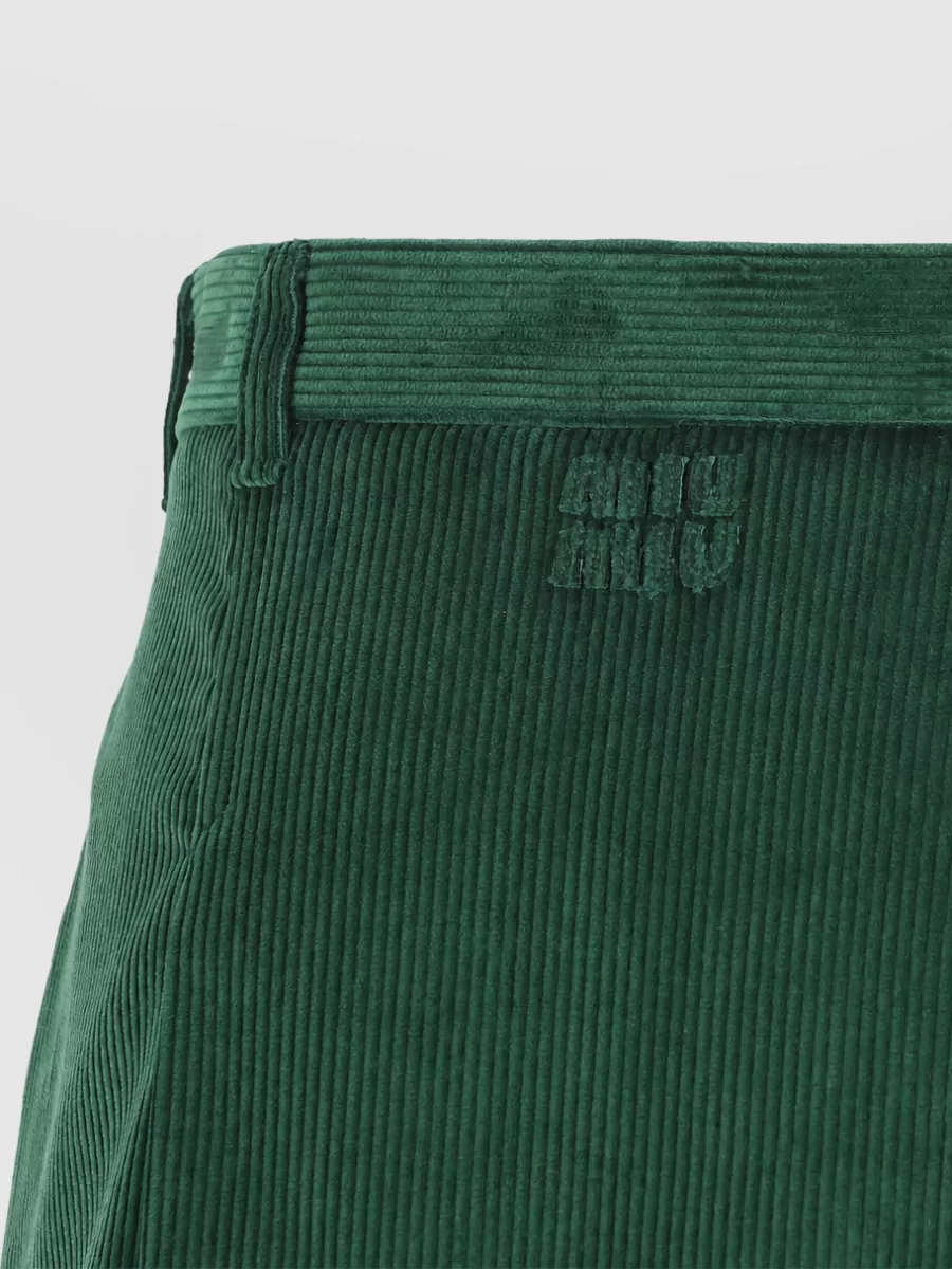 Miu Miu Cotton Mini Skirt
