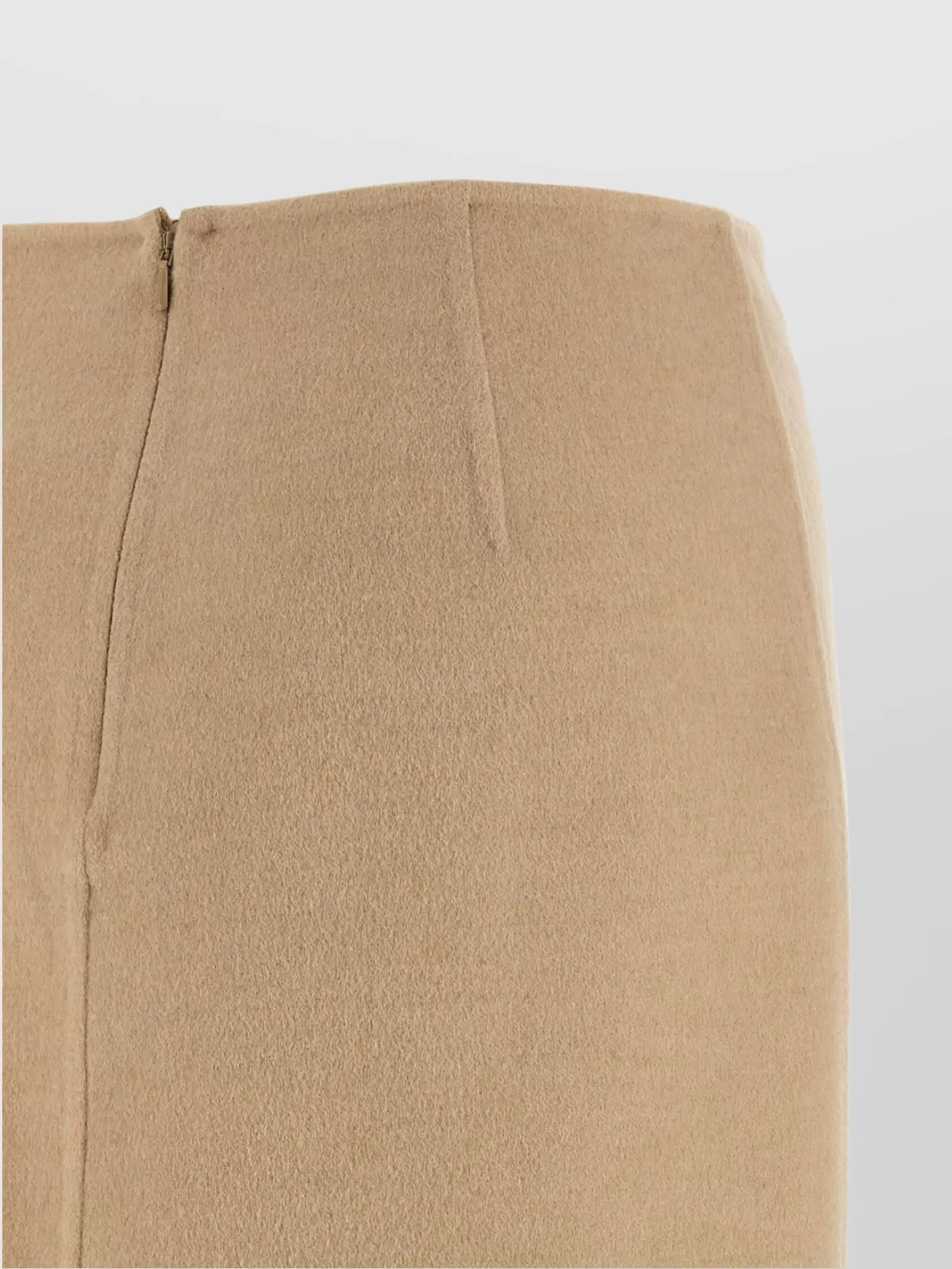 Max Mara High Waist Skirt Featuring Buckle Accents