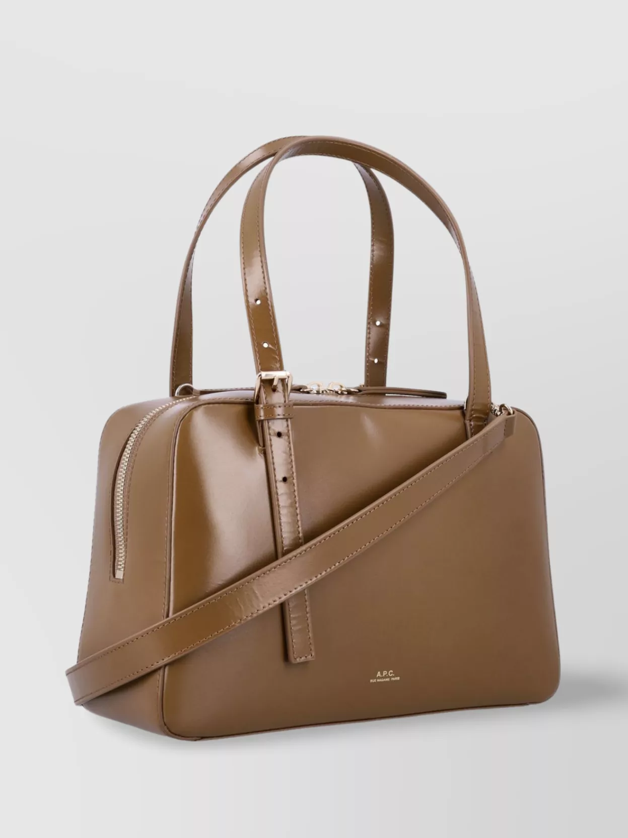 A.p.c. Virgine Box Shoulder Bag With Adjustable Strap