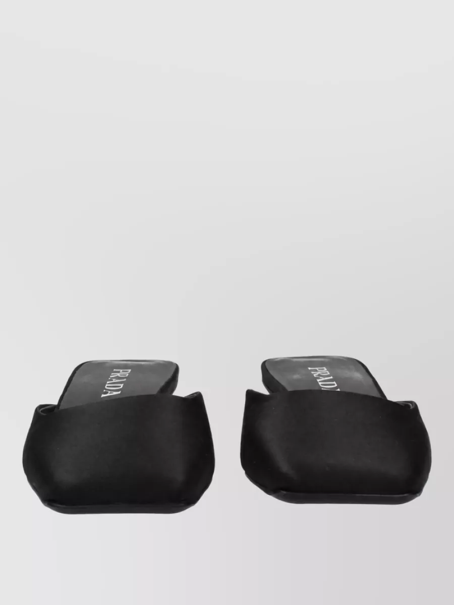 Prada Silk Mules