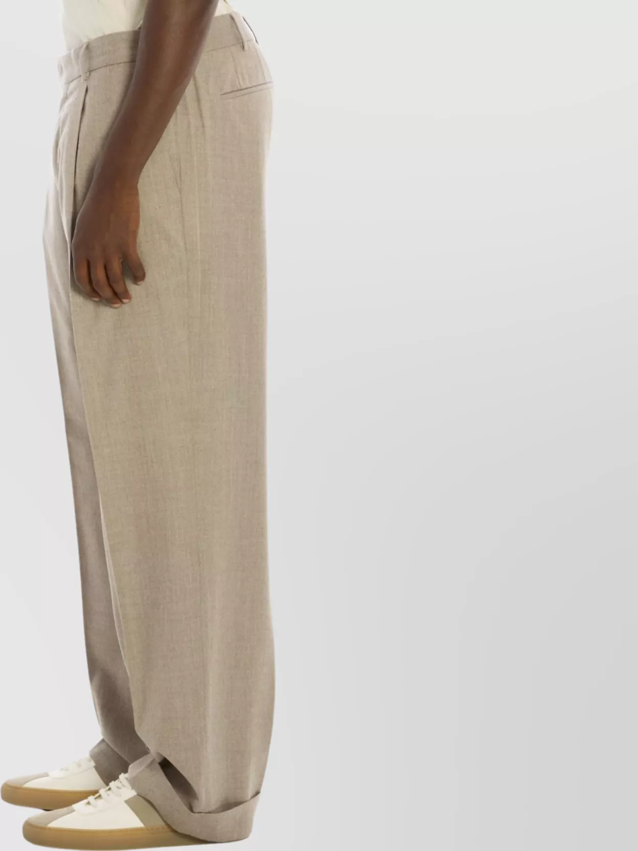 Pt Torino Edge Trousers In Brown