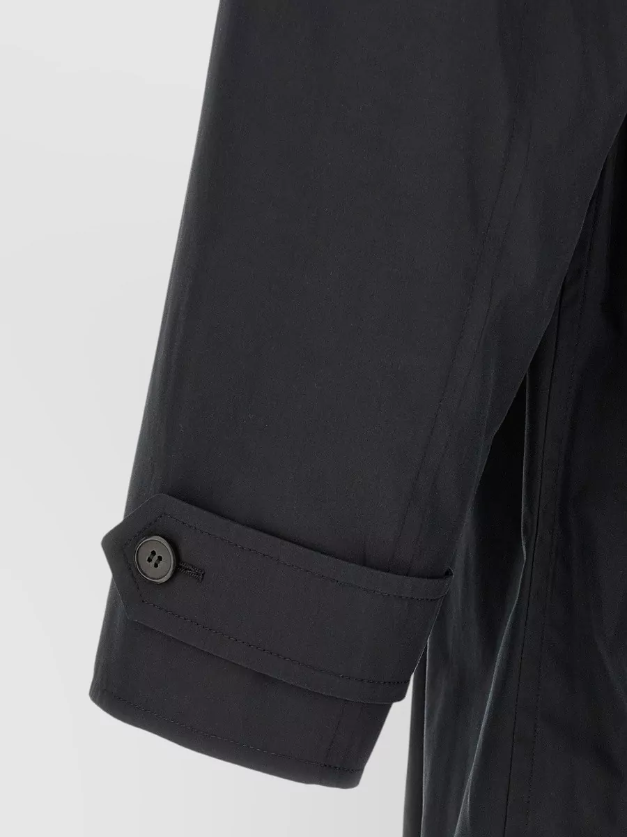 Prada Cotton Double-Breasted Trench Coat