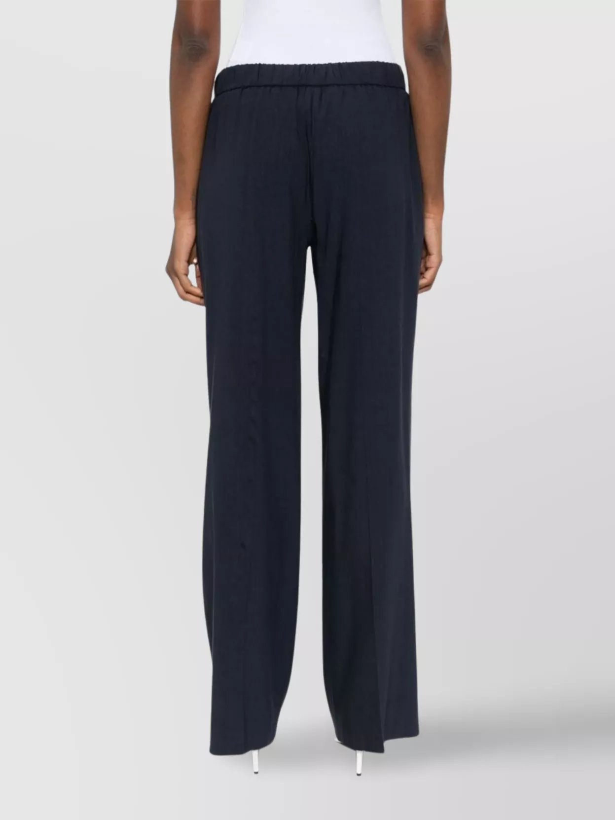 Boss Wide Leg Linen Trousers