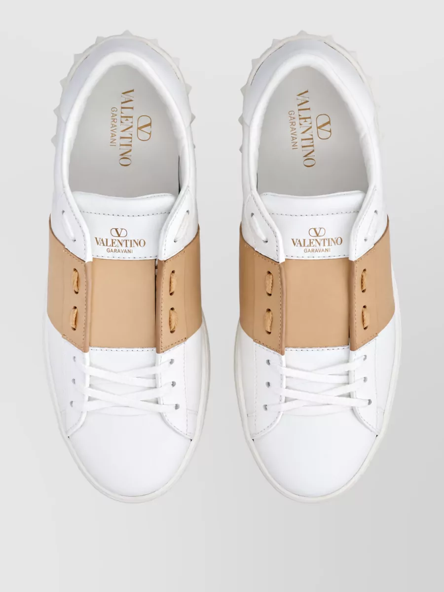 Valentino Garavani Leather Low-Top Sneakers