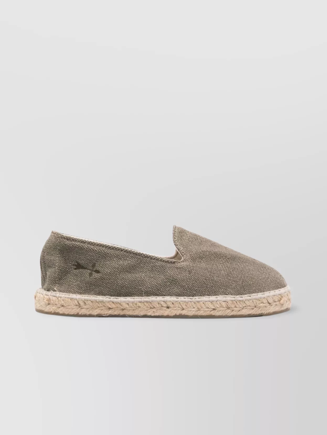 Manebi Round Toe Hemp Espadrilles With Jute Sole