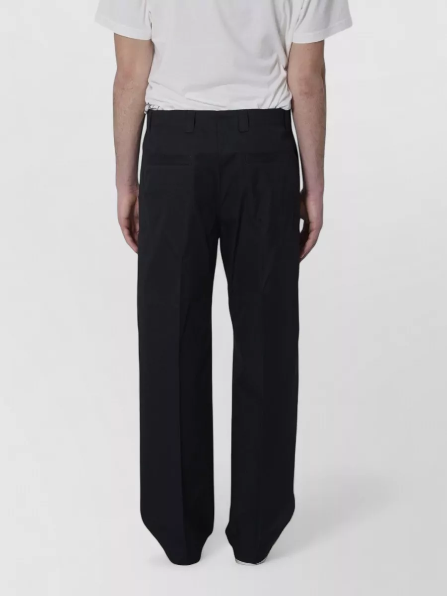 Gucci Printed Cotton Twill Mid-Rise Straight-Leg Trousers