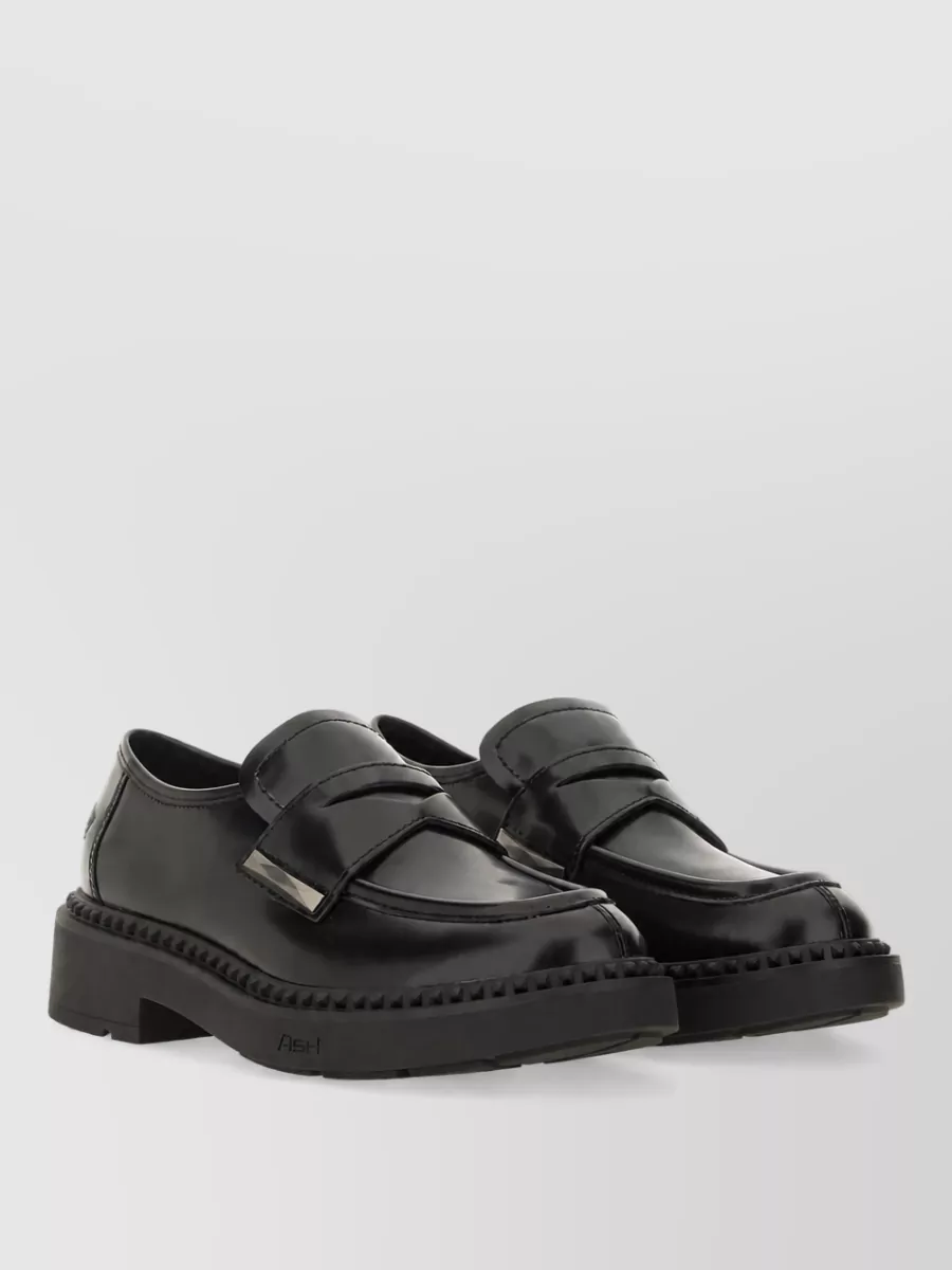 Ash leather loafers