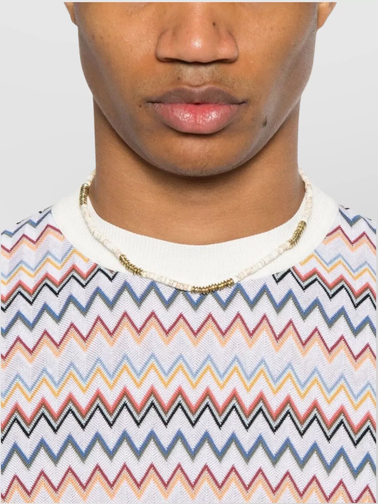 Missoni Zigzag Crew Neck T-Shirt