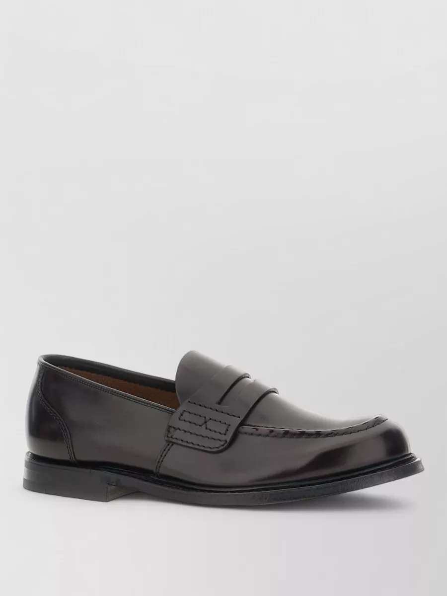 Church's leather loafers
