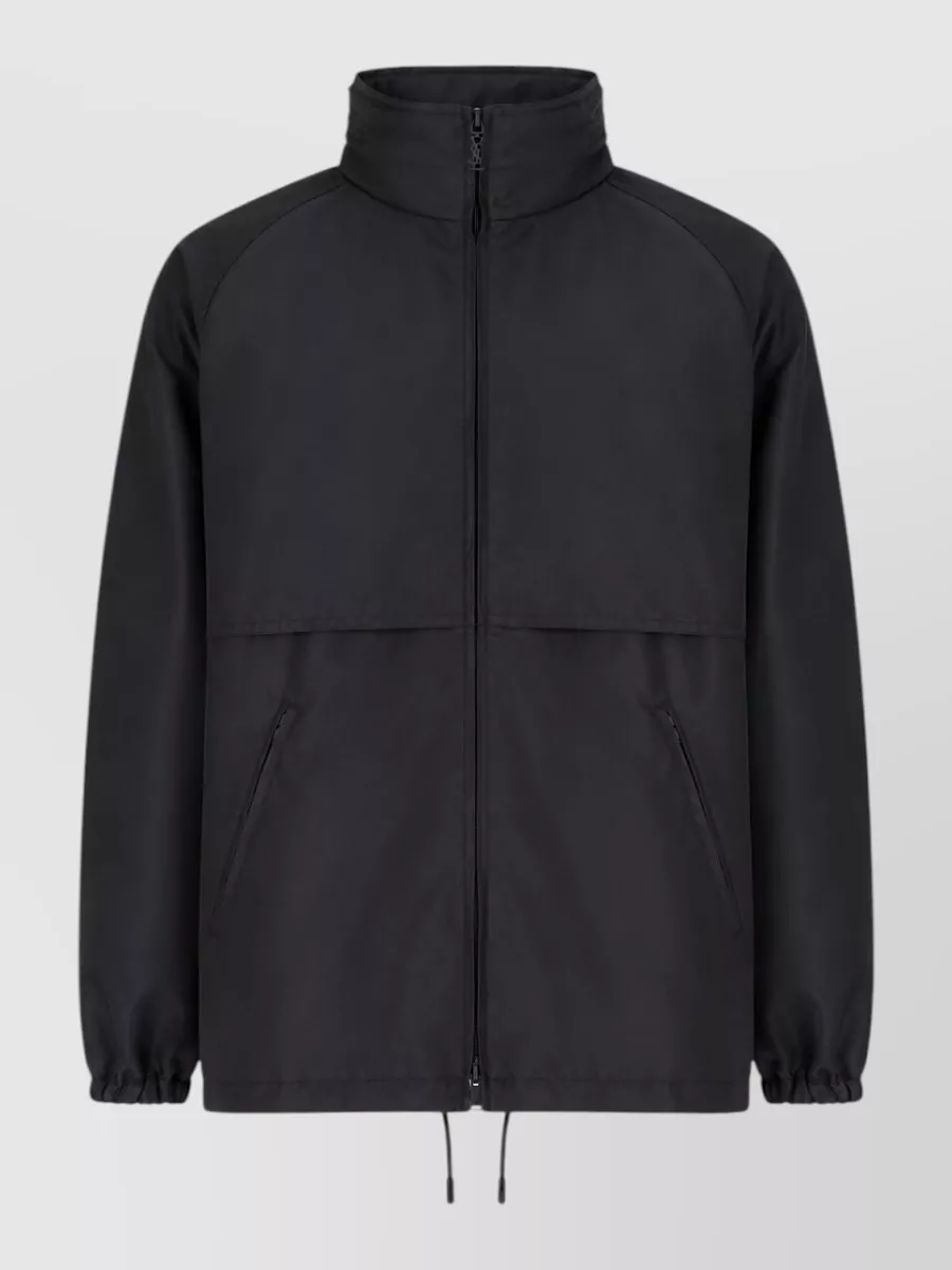 Saint Laurent zipped high neck lightweight jacket