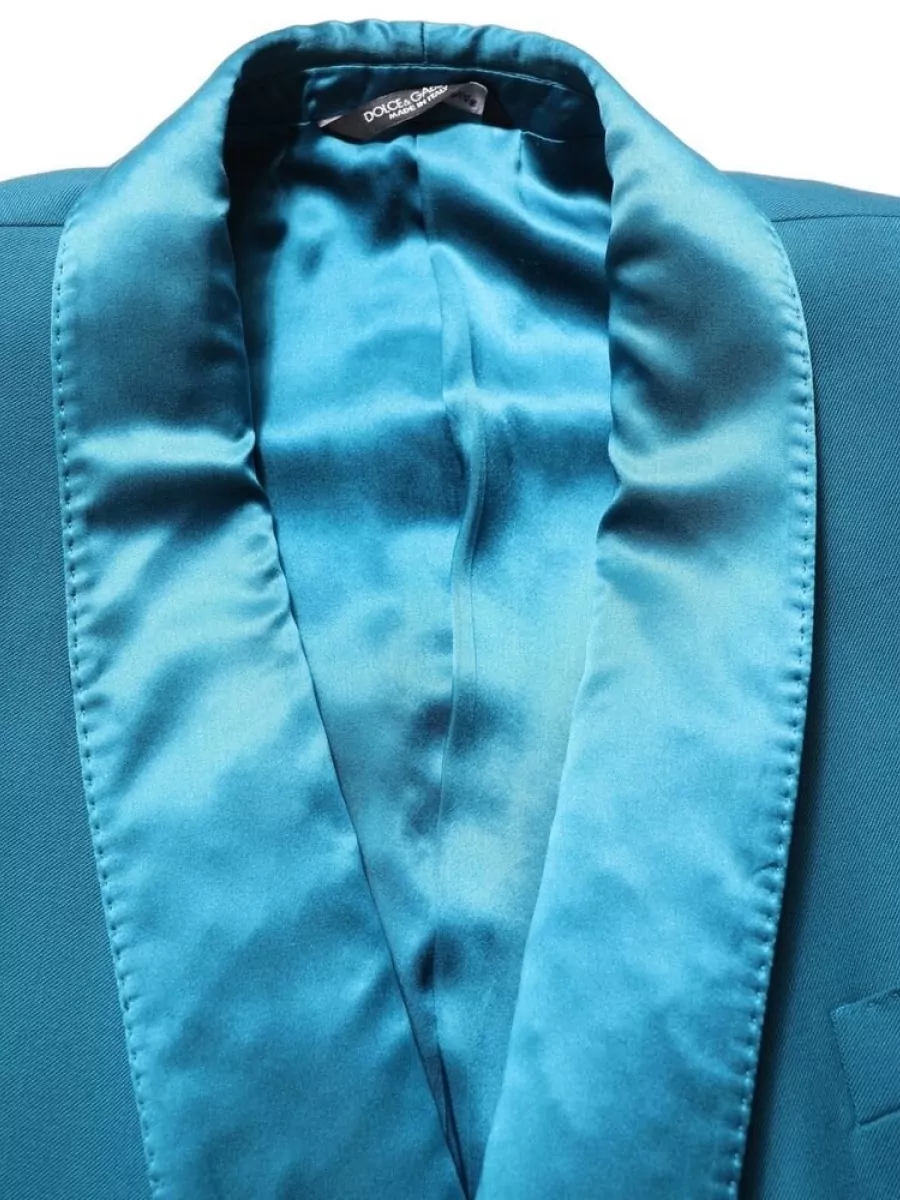 Dolce&Gabbana Wool silk double breasted tuxedo blazer