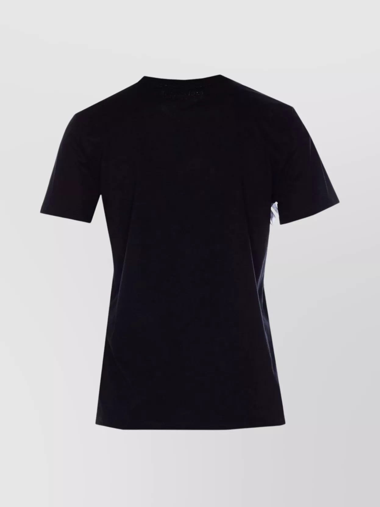 Max Mara Crew Neck Floral Embellishment Short Sleeves Top In Black