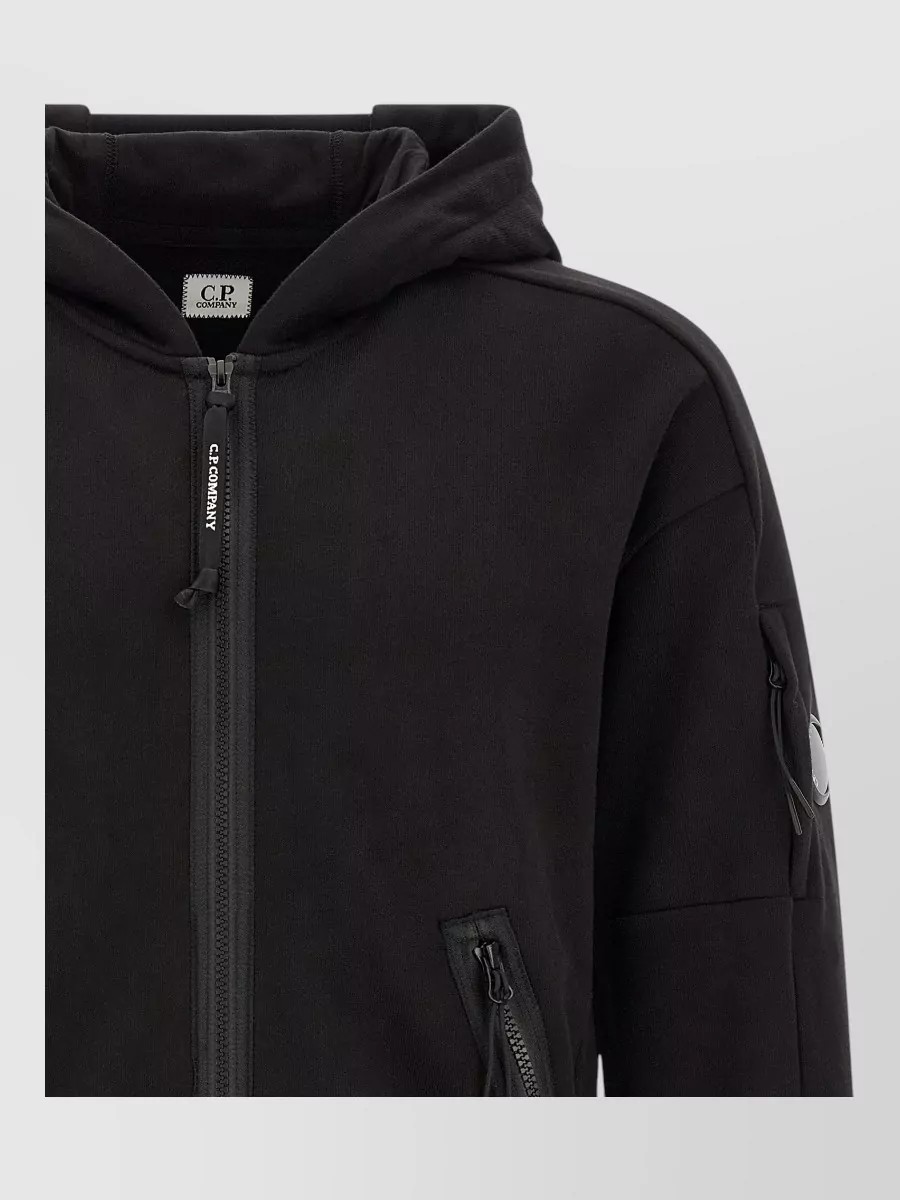 C.p. Company Cotton Hooded Zip Jacket