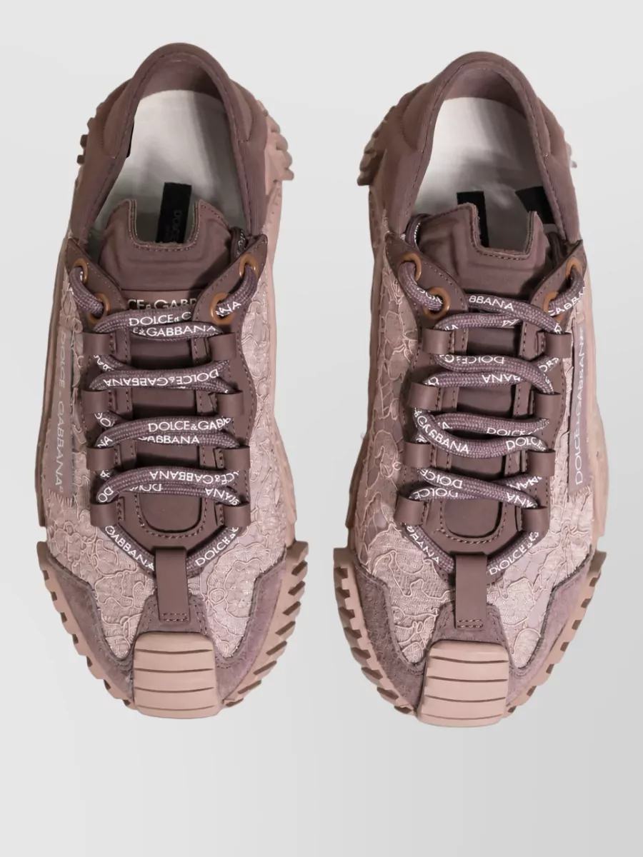 Dolce&Gabbana Lace Low-Top Sneakers