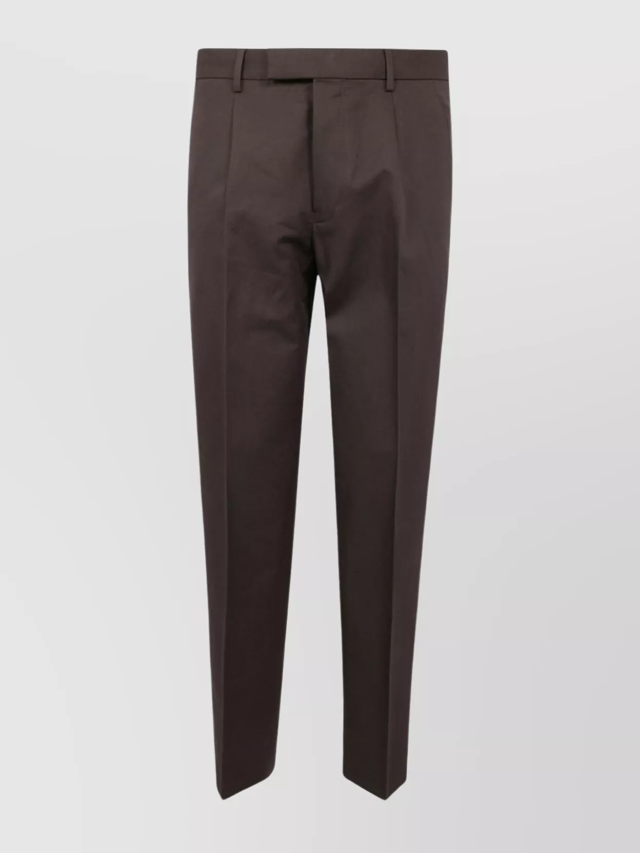 Zegna Cotton And Linen Trousers