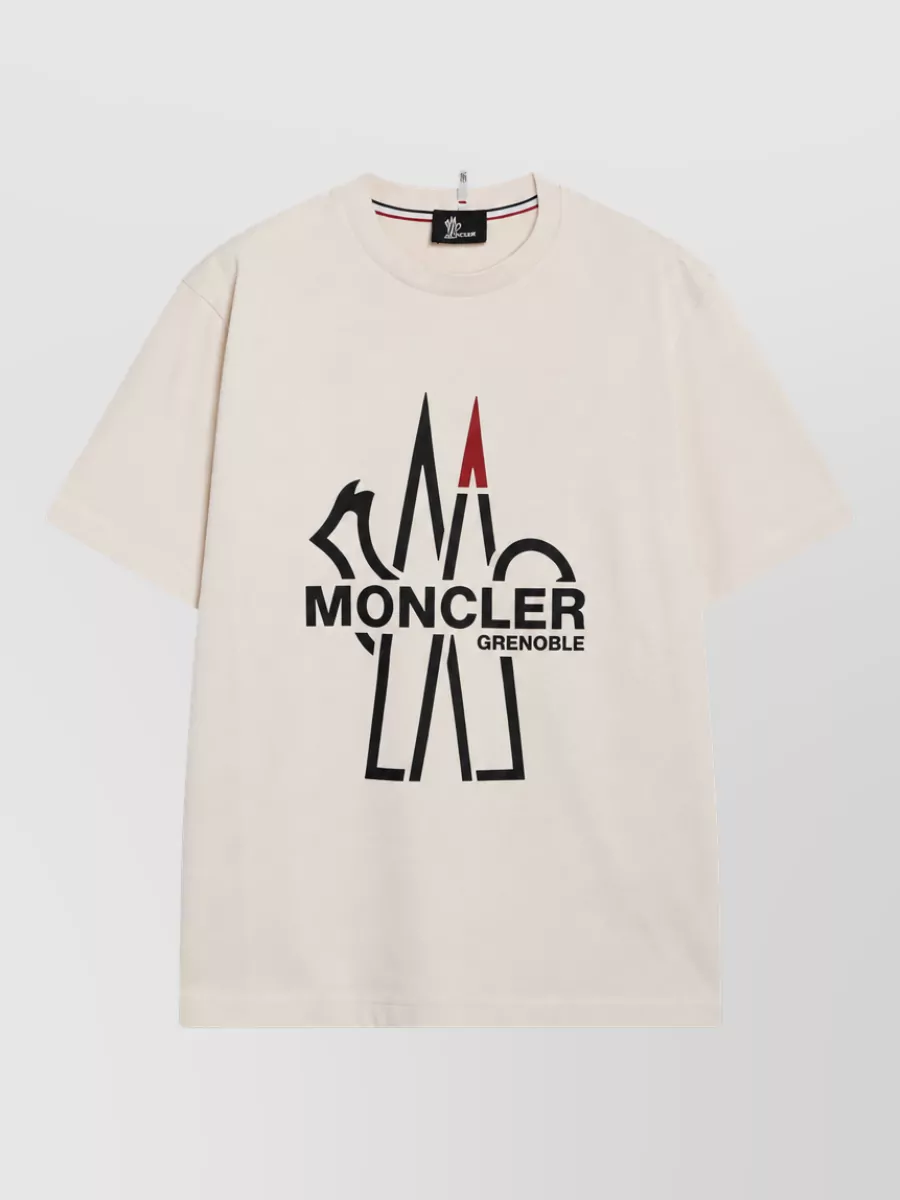 Moncler Grenoble cotton logo t-shirt