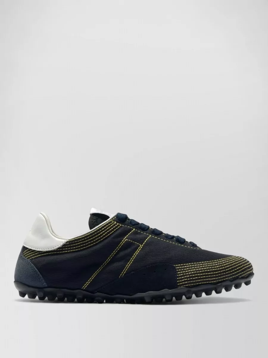 Maison Margiela Cotton Lace-Up Sneakers