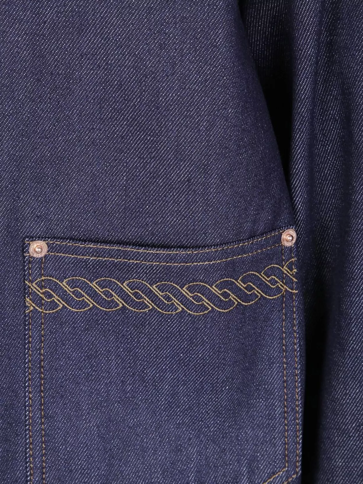 Drôle De Monsieur The Raw Denim Jacket