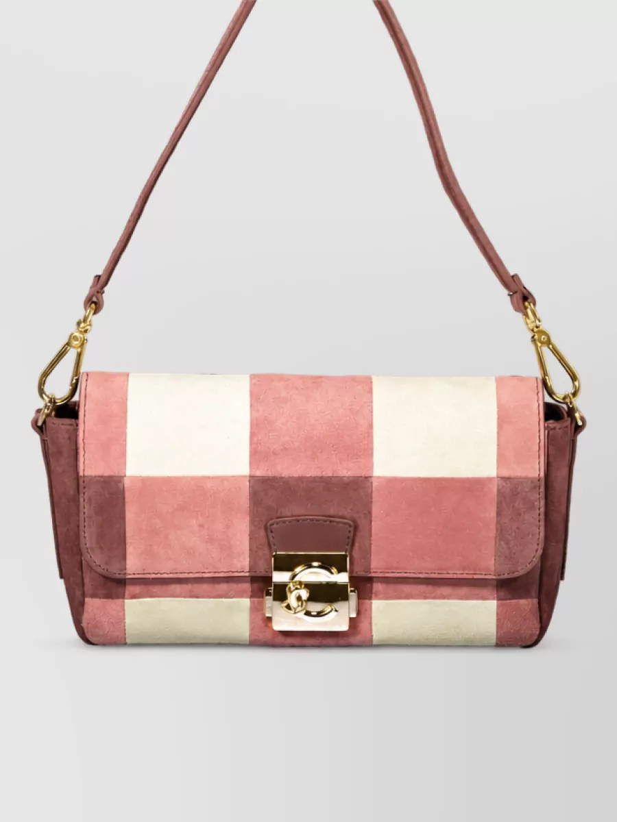 Coccinelle leather clutch bag