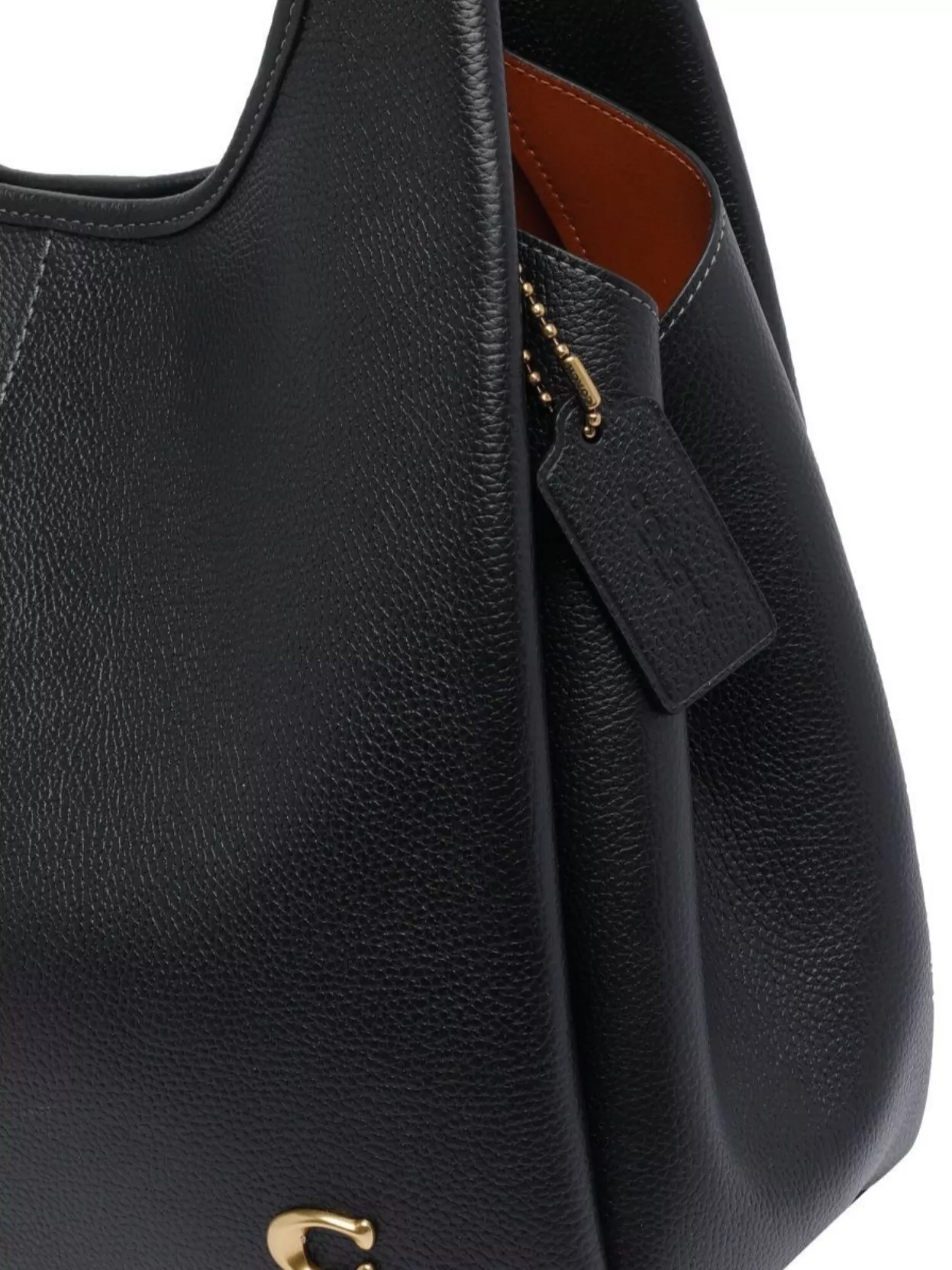Coach Dual Strap Textured Shoulder Bag