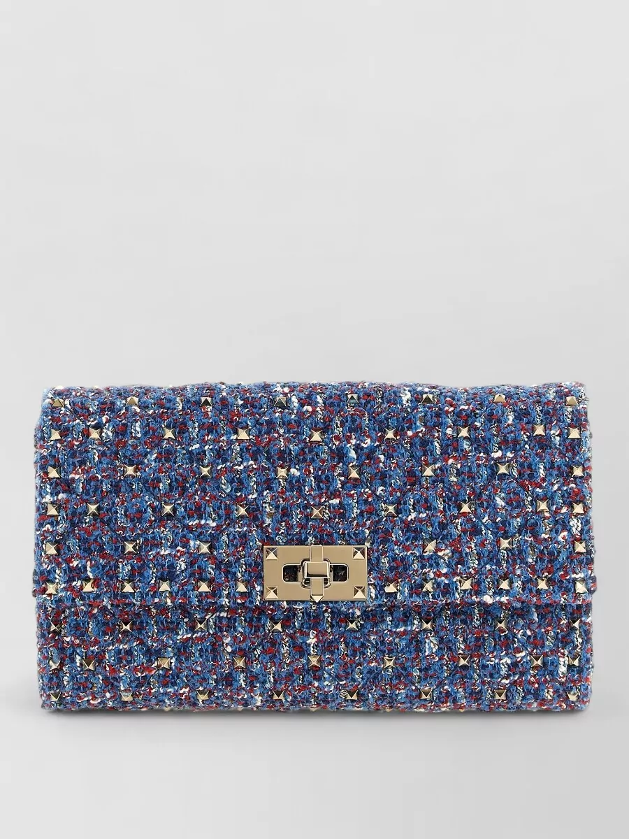 Valentino Garavani Rockstud spike clutch bag