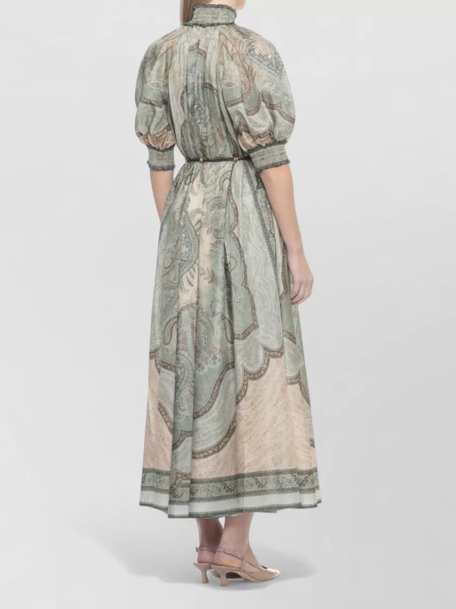 Zimmermann Silk Paisley Maxi Dress