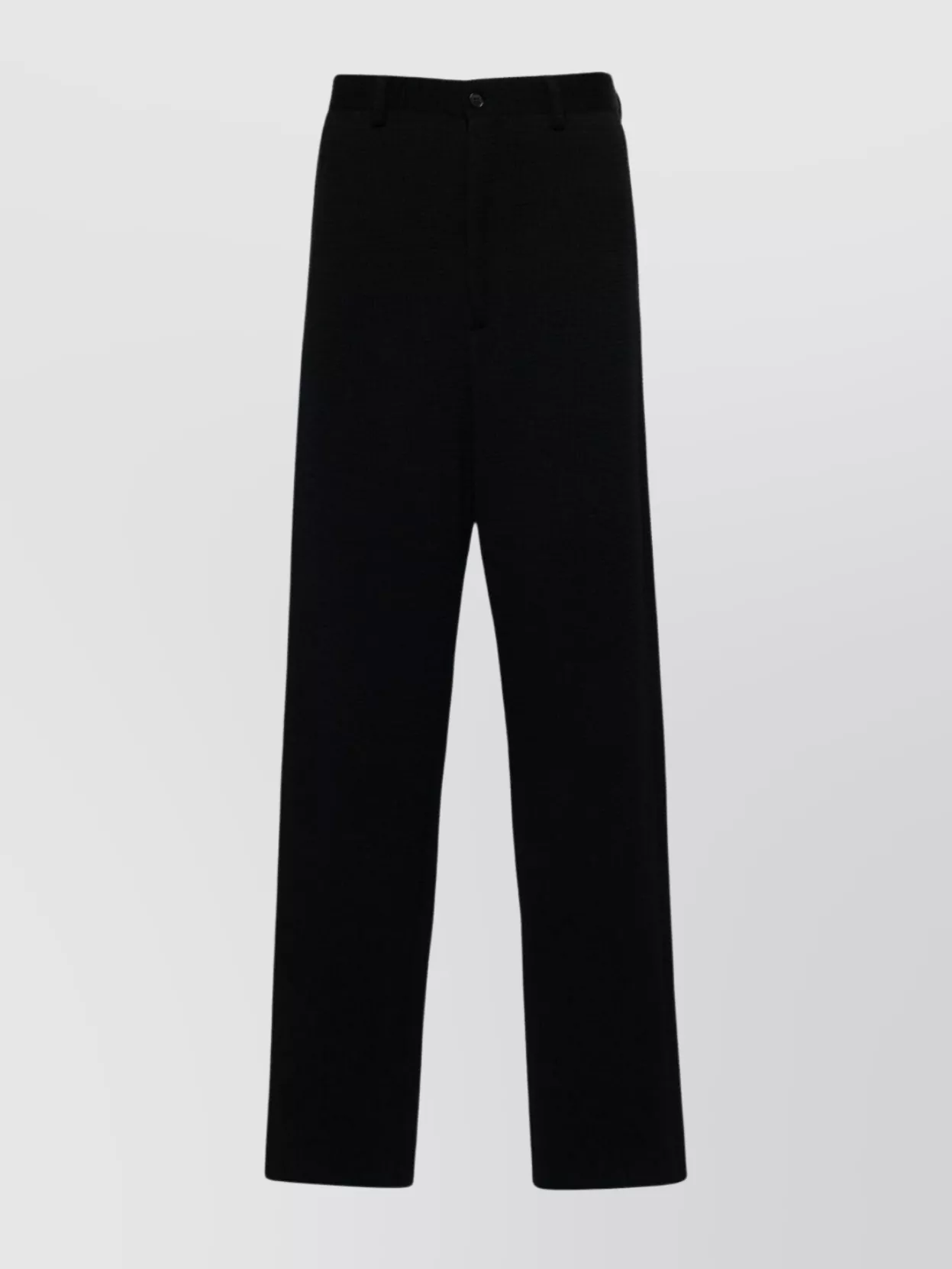 Giorgio Armani Wide Leg Trousers In Textured Fabric