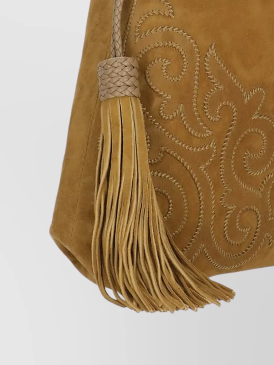 Etro Leather Bucket Bag
