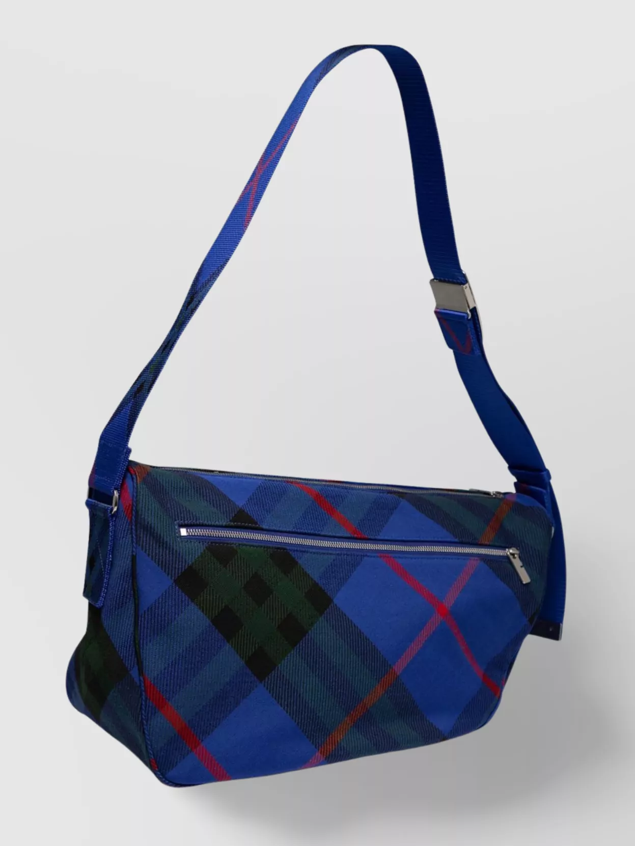 Burberry Checkered Pattern Crossbody Bags With Adjustable Strap