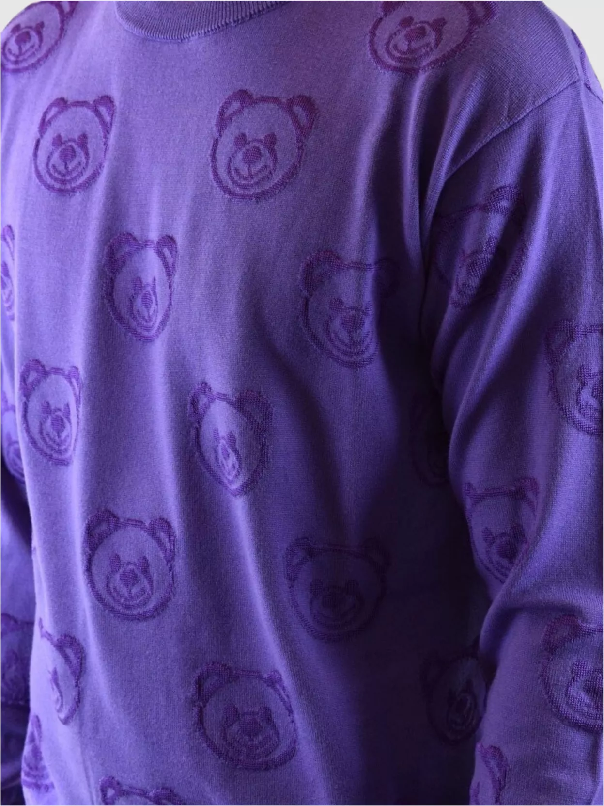 Moschino Bear Crew Neck Sweater