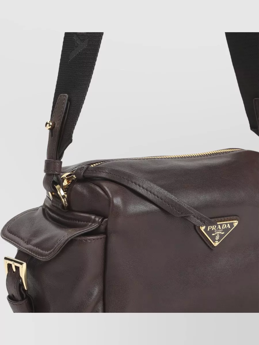Prada Explore Nappa Leather Shoulder Bag