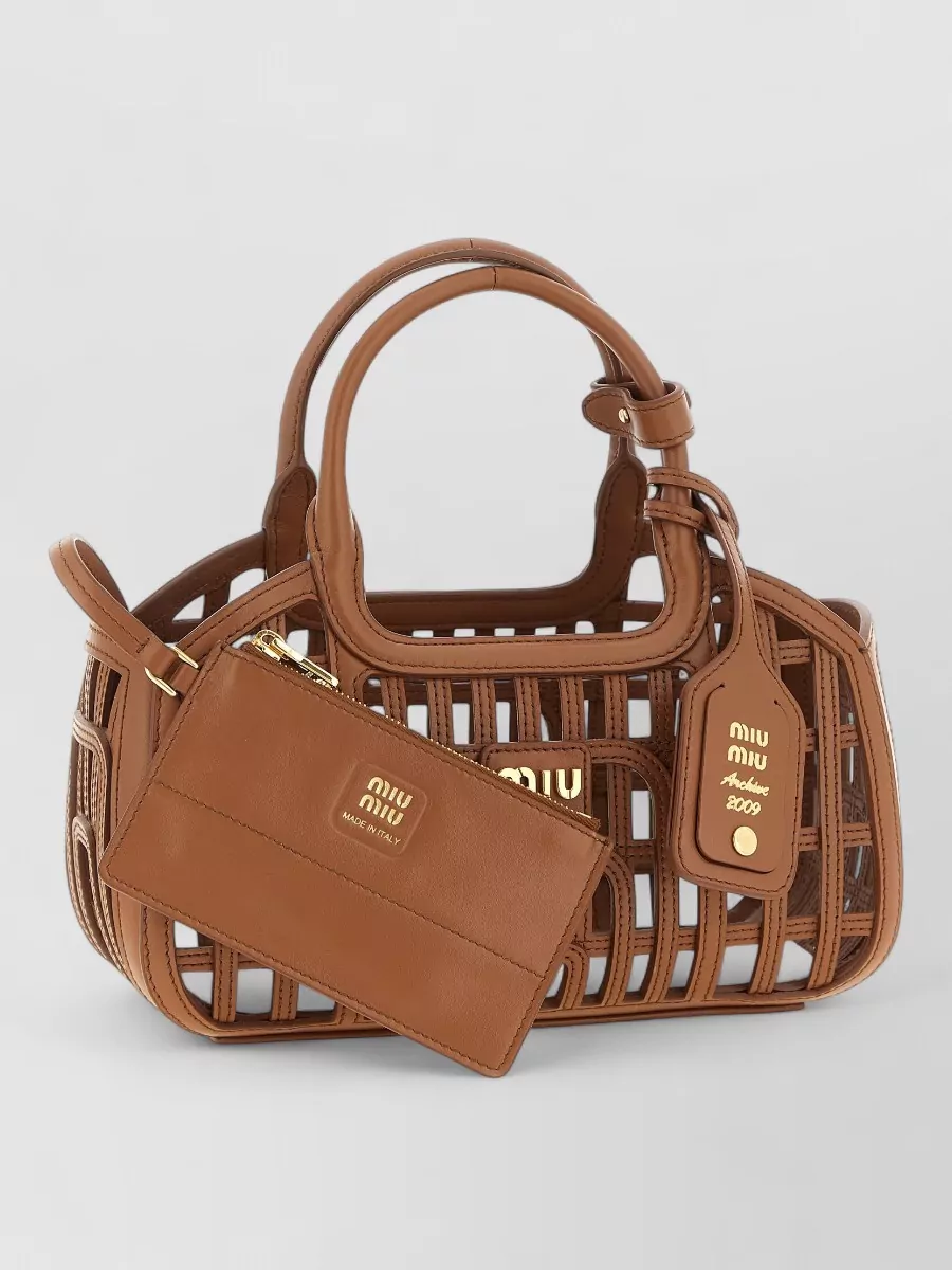 Miu Miu Nappa Shoulder Bag
